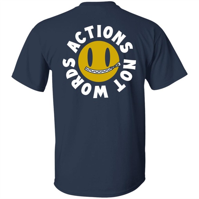 Chris Bumstead Cbum Fitness Merch Actions Not Words T Shirt Chris Bumstead Cbum Fitness Merch Actions Not Words T Shirt