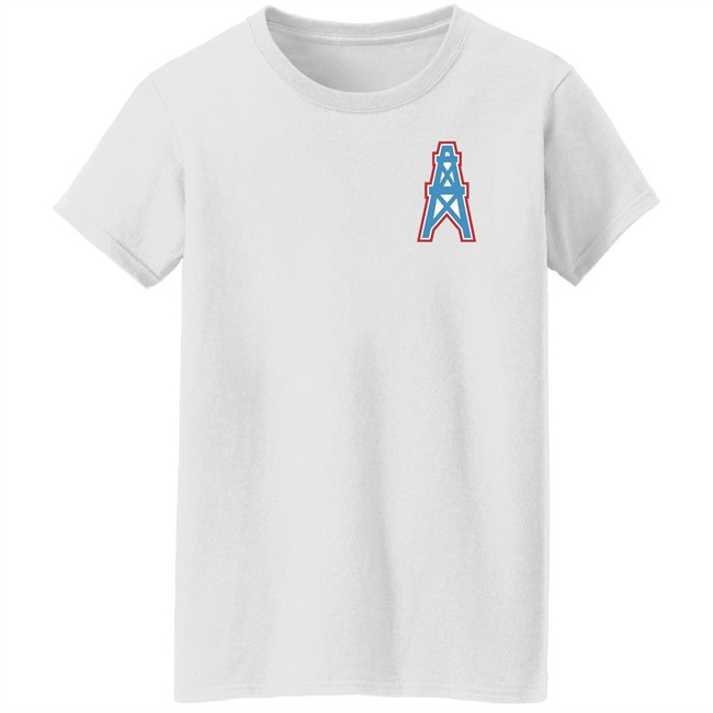 Ryan Tannehill Houston Tower Oilers Long Sleeve T Shirt Houston Oilers Logo Shirt Ryan Tannehill Houston Tower Oilers Long Sleeve T Shirt Houston Oilers Logo Shirt