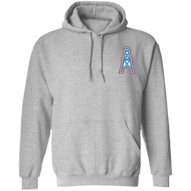 Ryan Tannehill Houston Tower Oilers Long Sleeve T Shirt Houston Oilers Logo Shirt Ryan Tannehill Houston Tower Oilers Long Sleeve T Shirt Houston Oilers Logo Shirt