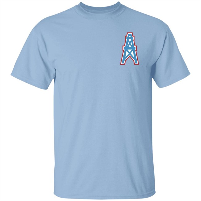 Ryan Tannehill Houston Tower Oilers Long Sleeve T Shirt Houston Oilers Logo Shirt Ryan Tannehill Houston Tower Oilers Long Sleeve T Shirt Houston Oilers Logo Shirt