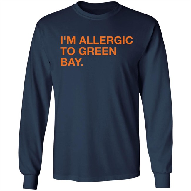 Obvious Shirts Shop I'm Allergic To Green Bay Shirt Obvious Shirts Shop I'm Allergic To Green Bay Shirt