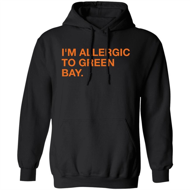 Obvious Shirts Shop I'm Allergic To Green Bay Shirt Obvious Shirts Shop I'm Allergic To Green Bay Shirt