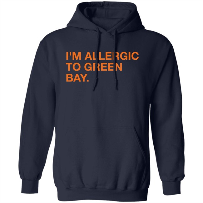 Obvious Shirts Shop I'm Allergic To Green Bay Shirt Obvious Shirts Shop I'm Allergic To Green Bay Shirt