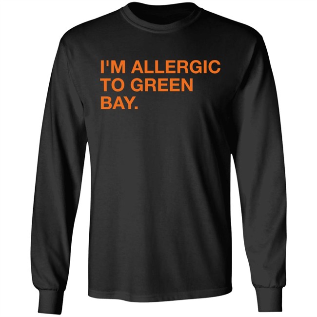 Obvious Shirts Shop I'm Allergic To Green Bay Shirt Obvious Shirts Shop I'm Allergic To Green Bay Shirt