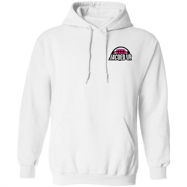 Barstool Sports Store KFC Radio JACQED UP Crewneck Sweatshirt Barstool Sports Store KFC Radio JACQED UP Crewneck Sweatshirt