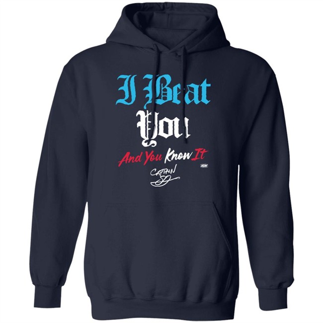 All Elite Wrestling AEW Shop Shawn Dean I Beat You And You Know It T Shirt All Elite Wrestling AEW Shop Shawn Dean I Beat You And You Know It T Shirt