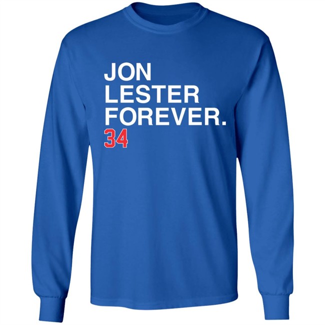 Brett Jon Lester Forever 34 Obvious Shirts Brett Jon Lester Forever 34 Obvious Shirts