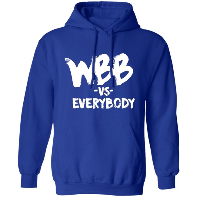 WBB Sport Merch WBB vs Everybody Hoodie WBB Sport Merch WBB vs Everybody Hoodie
