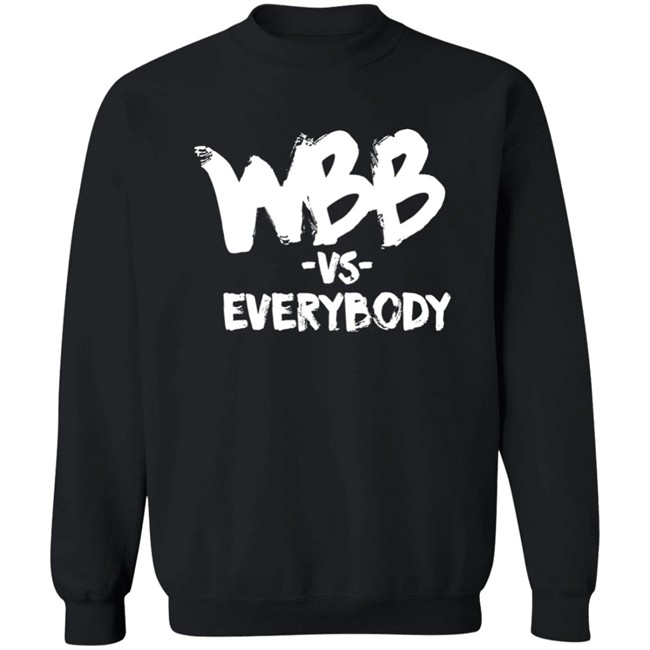 WBB Sport Merch WBB vs Everybody Hoodie WBB Sport Merch WBB vs Everybody Hoodie