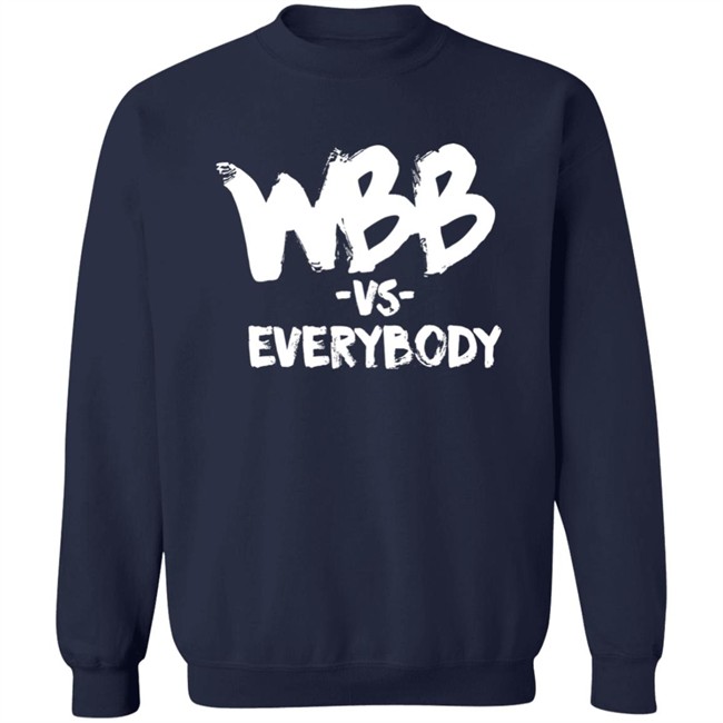 WBB Sport Merch WBB vs Everybody Hoodie WBB Sport Merch WBB vs Everybody Hoodie