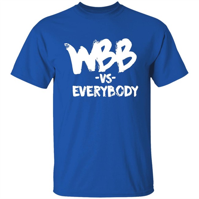 WBB Sport Merch WBB vs Everybody Hoodie WBB Sport Merch WBB vs Everybody Hoodie