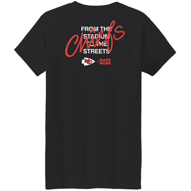 From The Stadium To The Streets Made Mobb X Kansas City Chiefs Hoodie From The Stadium To The Streets Made Mobb X Kansas City Chiefs Hoodie