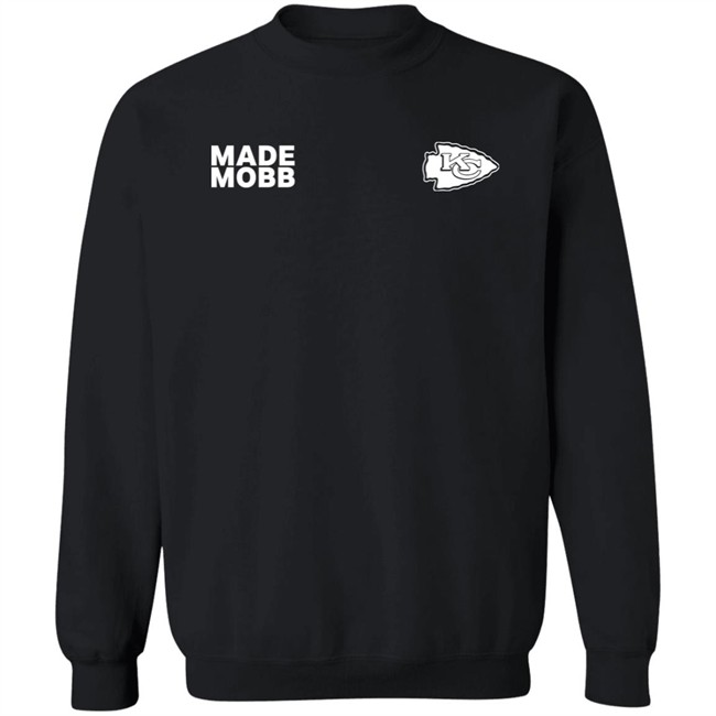 From The Stadium To The Streets Made Mobb X Kansas City Chiefs Hoodie From The Stadium To The Streets Made Mobb X Kansas City Chiefs Hoodie