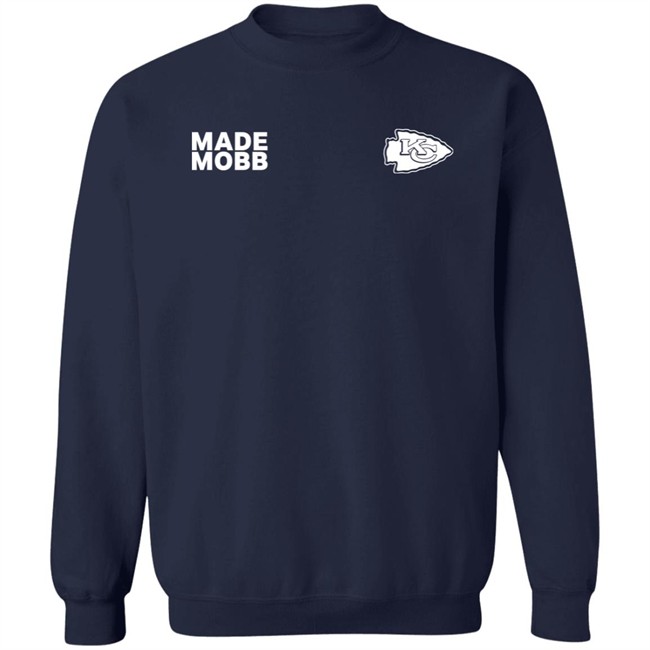 From The Stadium To The Streets Made Mobb X Kansas City Chiefs Hoodie From The Stadium To The Streets Made Mobb X Kansas City Chiefs Hoodie