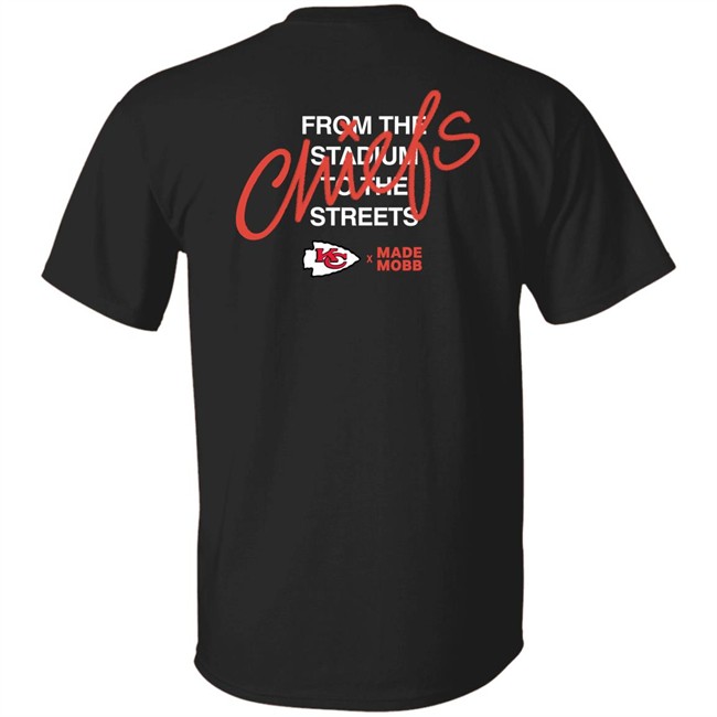 From The Stadium To The Streets Made Mobb X Kansas City Chiefs Hoodie From The Stadium To The Streets Made Mobb X Kansas City Chiefs Hoodie