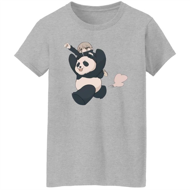Jujutsu Kaisen Charactors Maki Zenin Merch Panda Shirt Inumaki Toge Jujutsu Kaisen Charactors Maki Zenin Merch Panda Shirt Inumaki Toge