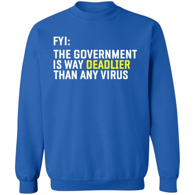 We Are Change Shop Fyi The Government Is Deadlier Than Any Virus Long Sleeve Luke Rudkowski We Are Change Shop Fyi The Government Is Deadlier Than Any Virus Long Sleeve Luke Rudkowski