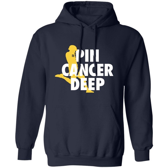 Pin Cancer Deep Brad Robbins 91 T Shirt Blue By Ninety Shop Merch Blue By 90 Pin Cancer Deep Brad Robbins 91 T Shirt Blue By Ninety Shop Merch Blue By 90
