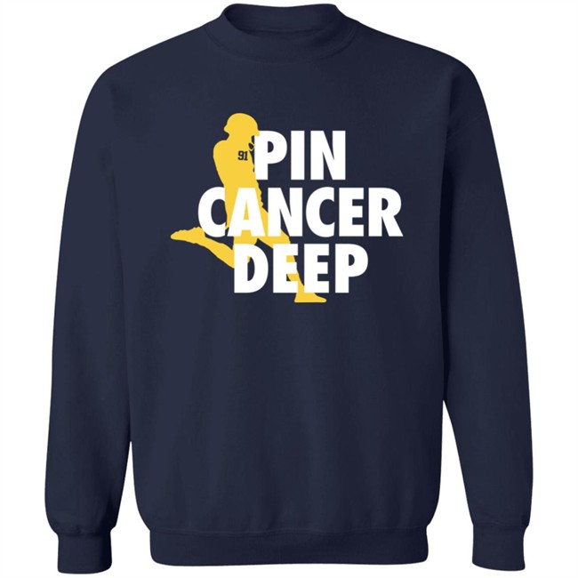 Pin Cancer Deep Brad Robbins 91 T Shirt Blue By Ninety Shop Merch Blue By 90 Pin Cancer Deep Brad Robbins 91 T Shirt Blue By Ninety Shop Merch Blue By 90