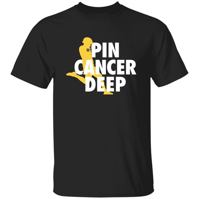 Pin Cancer Deep Brad Robbins 91 T Shirt Blue By Ninety Shop Merch Blue By 90 Pin Cancer Deep Brad Robbins 91 T Shirt Blue By Ninety Shop Merch Blue By 90