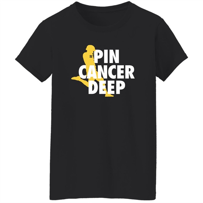 Pin Cancer Deep Brad Robbins 91 T Shirt Blue By Ninety Shop Merch Blue By 90 Pin Cancer Deep Brad Robbins 91 T Shirt Blue By Ninety Shop Merch Blue By 90
