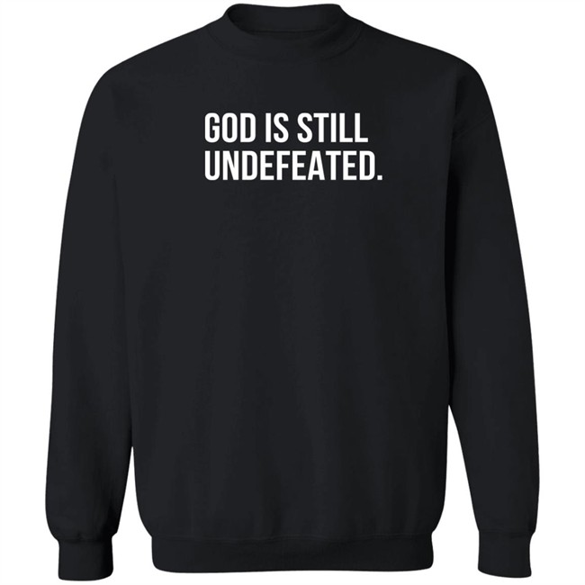 God Is Still Undefeated Hoodie No Rival Nation Merch Sam Laganà God Is Still Undefeated Hoodie No Rival Nation Merch Sam Laganà