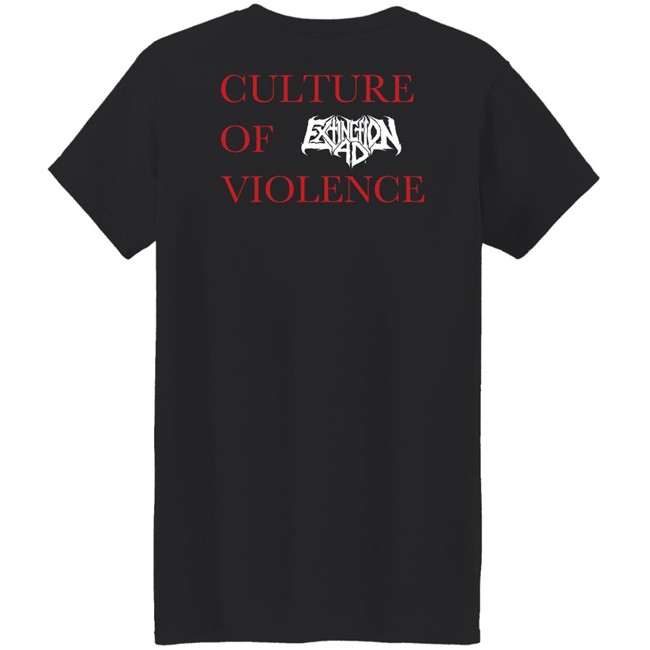 Indie Merch Extinction A.D. Culture Of Violence T Shirt Indie Merch Extinction A.D. Culture Of Violence T Shirt