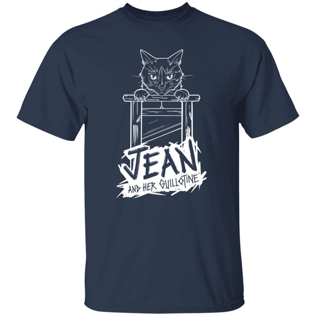 Jorts The Cat Jean And Her Guillotine Shirt Jorts The Cat Jean And Her Guillotine Shirt