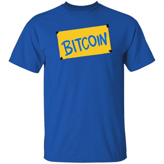 Bitcoin Magazine Merch Bitcoin Sign T Shirt