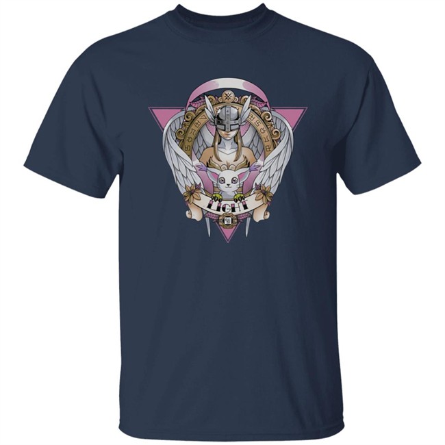 Angewomon Digimon Of Light Angel Wings Cat Gatomon T Shirt Shermie_Cos Angewomon Digimon Of Light Angel Wings Cat Gatomon T Shirt Shermie_Cos