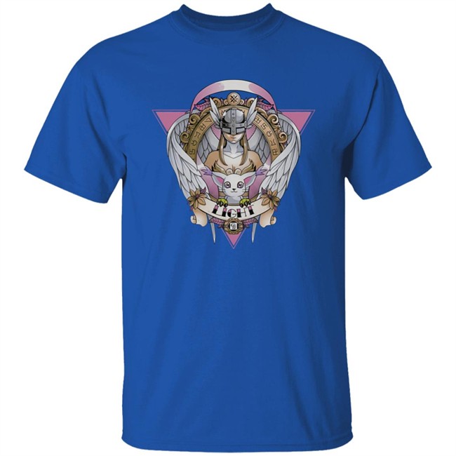 Angewomon Digimon Of Light Angel Wings Cat Gatomon T Shirt Shermie_Cos Angewomon Digimon Of Light Angel Wings Cat Gatomon T Shirt Shermie_Cos