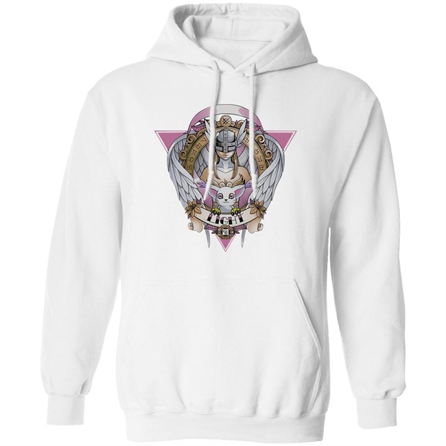 Angewomon Digimon Of Light Angel Wings Cat Gatomon T Shirt Shermie_Cos Angewomon Digimon Of Light Angel Wings Cat Gatomon T Shirt Shermie_Cos