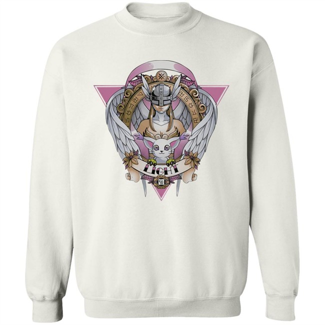 Angewomon Digimon Of Light Angel Wings Cat Gatomon T Shirt Shermie_Cos Angewomon Digimon Of Light Angel Wings Cat Gatomon T Shirt Shermie_Cos