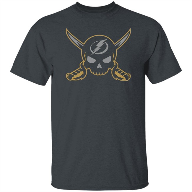 Tampa Bay Sports Tampa Bay Lightning Gasparilla Inspired T Shirt Tampa Bay Sports Tampa Bay Lightning Gasparilla Inspired T Shirt