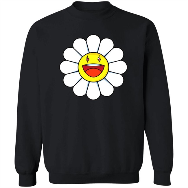 J Balvin Merch Blanco Large Flower Hoodie J Balvin Merch Blanco Large Flower Hoodie
