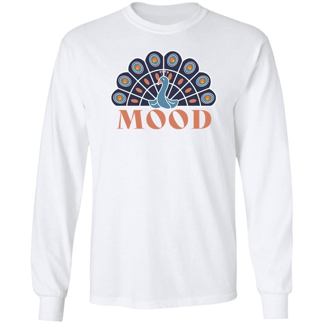 Hope Nichols The Peacock Mood Tee Shirt Scarlet And Gold Shop Hope Nichols The Peacock Mood Tee Shirt Scarlet And Gold Shop