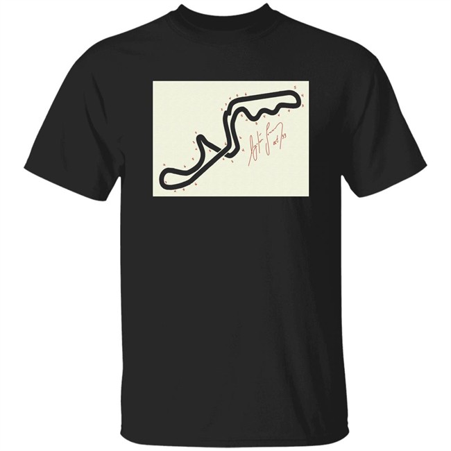 Matt Bishop Ayrton Senna's Hand-Drawn Map Of The Suzuka Gp 1993 Long Sleeve T Shirt Matt Bishop Ayrton Senna's Hand-Drawn Map Of The Suzuka Gp 1993 Long Sleeve T Shirt