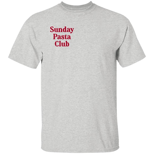 Beverly Hills Cooking Club Store Sunday Pasta Club Shirt Dominic DeAngelis Isabella Green