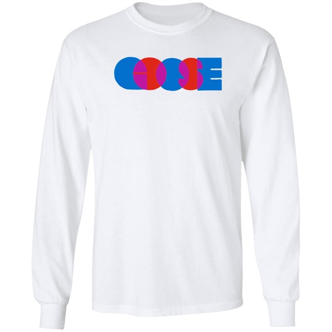 Goose Merch Goose Stacked Logo Shirt Goose Merch Goose Stacked Logo Shirt