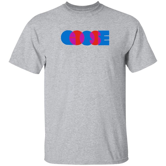 Goose Merch Goose Stacked Logo Shirt Goose Merch Goose Stacked Logo Shirt