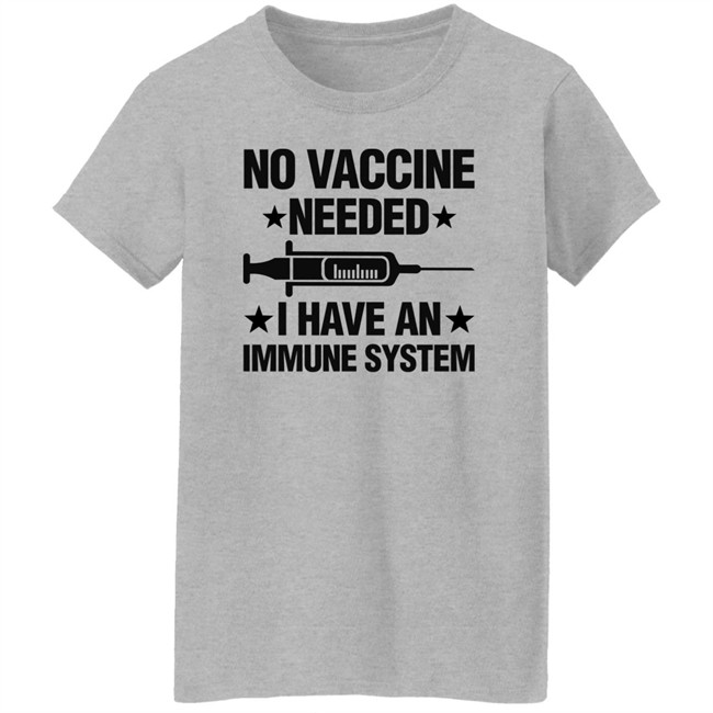 Laurence Fox No Vaccine Needed I Have An Immune System Shirt Laurence Fox No Vaccine Needed I Have An Immune System Shirt