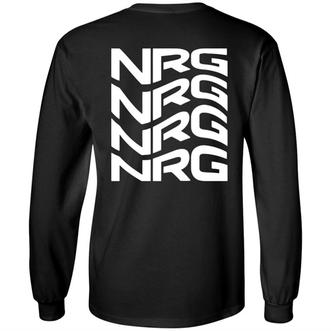 Nrg Merch NRG Flow Logo Black Tee Shirt Nrg Merch NRG Flow Logo Black Tee Shirt