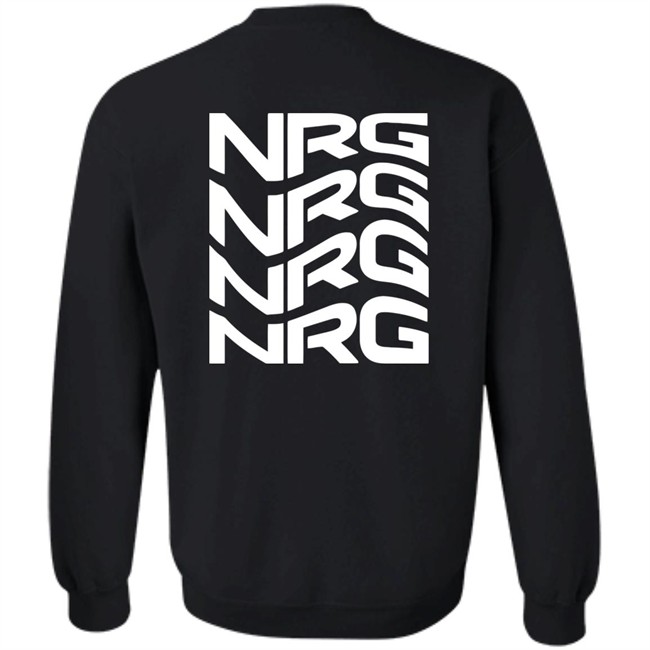Nrg Merch NRG Flow Logo Black Tee Shirt Nrg Merch NRG Flow Logo Black Tee Shirt