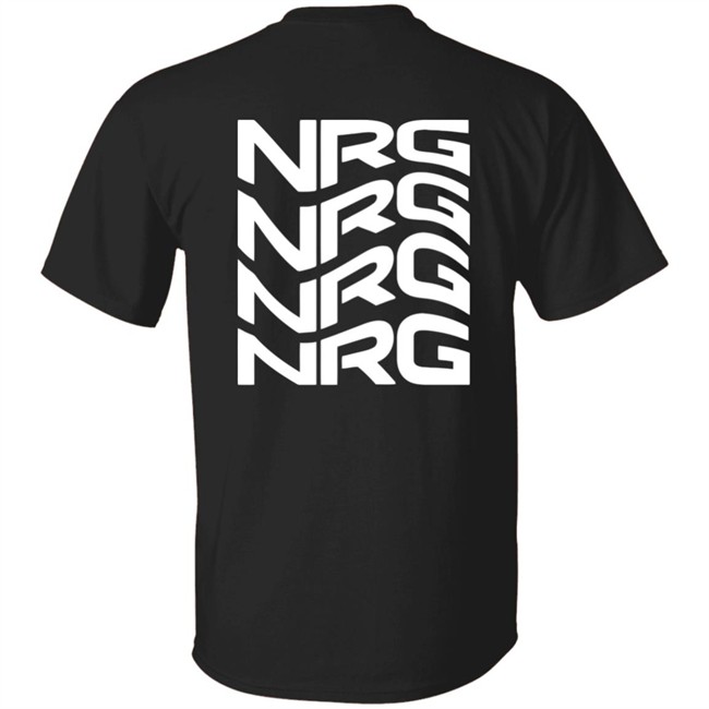 Nrg Merch NRG Flow Logo Black Tee Shirt Nrg Merch NRG Flow Logo Black Tee Shirt