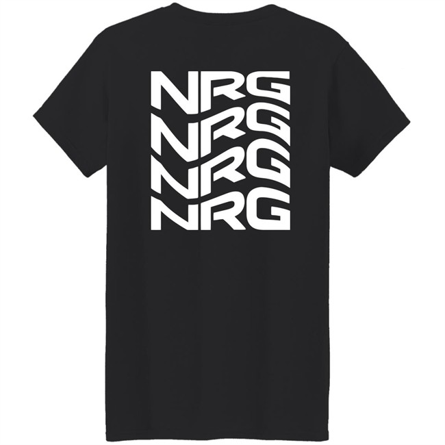 Nrg Merch NRG Flow Logo Black Tee Shirt Nrg Merch NRG Flow Logo Black Tee Shirt