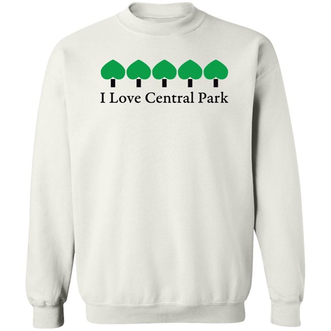 Carrie Bradshaw Shirt I Love Central Park Sweatshirt