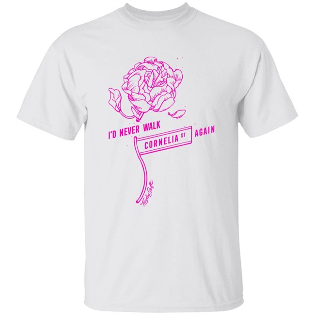 Taylor Swift Merch I'd Never Walk Cornelia St Again Shirt Cat From The Vault Taylor Swift Merch I'd Never Walk Cornelia St Again Shirt Cat From The Vault