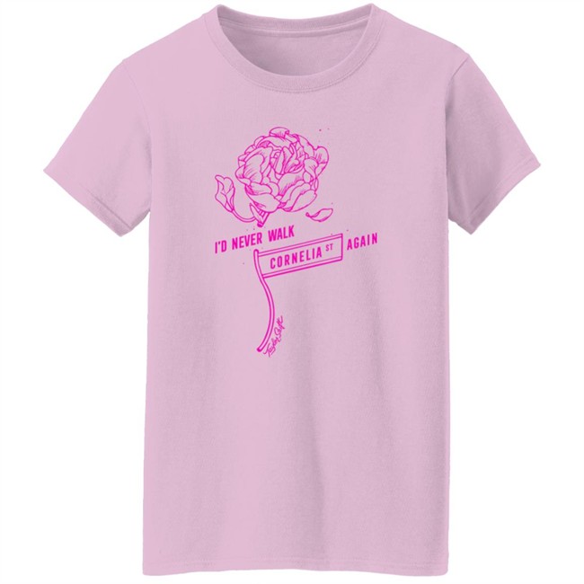 Taylor Swift Merch I'd Never Walk Cornelia St Again Shirt Cat From The Vault Taylor Swift Merch I'd Never Walk Cornelia St Again Shirt Cat From The Vault