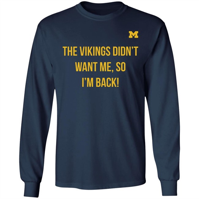 Barstool Spartans Jimbo The Viking Didn't Want Me So I'm Back Sweatshirt Barstool Spartans Jimbo The Viking Didn't Want Me So I'm Back Sweatshirt