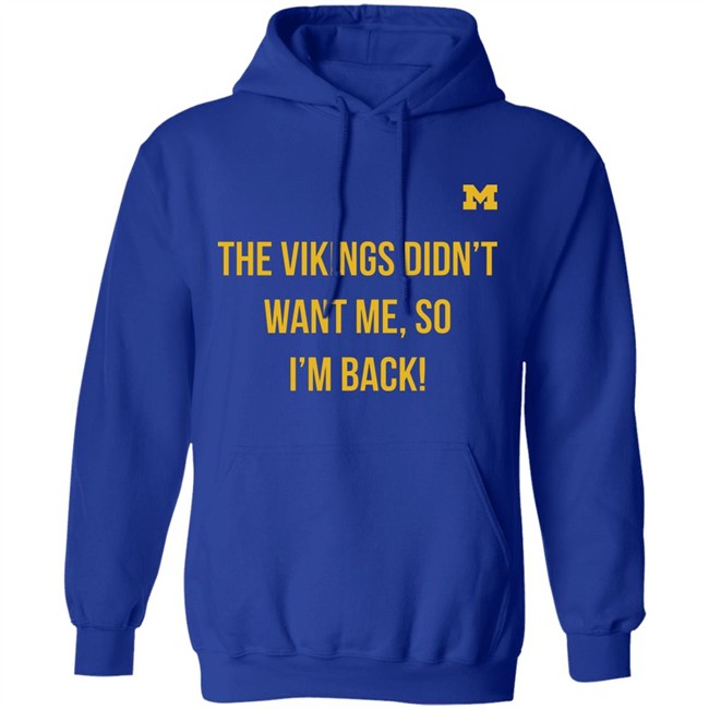 Barstool Spartans Jimbo The Viking Didn't Want Me So I'm Back Sweatshirt Barstool Spartans Jimbo The Viking Didn't Want Me So I'm Back Sweatshirt